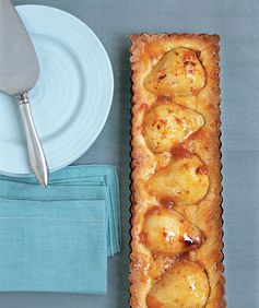 Pressed-Crust Pear Tart