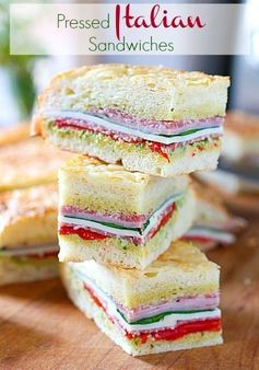 Pressed Italian Sandwiches