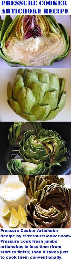 Pressure Cooker Artichoke