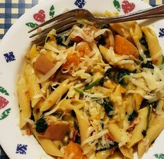 Pressure Cooker Butternut Squash Pasta