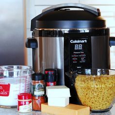 Pressure Cooker Macaroni and Cheese