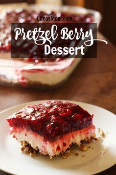 Pretzel Berry Dessert