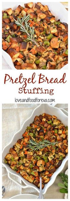 Pretzel Bread Stuffing