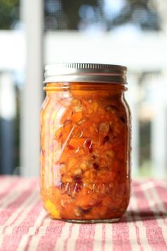 Probiotic Holiday Relish