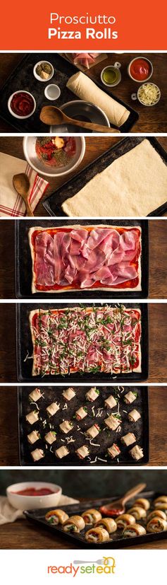 Prosciutto Pizza Rolls