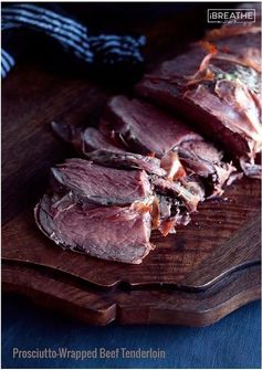 Prosciutto-Wrapped Whole Roasted Beef Tenderloin