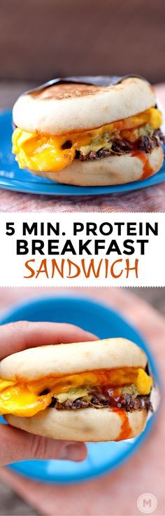 Protein Breakfast Sandwich