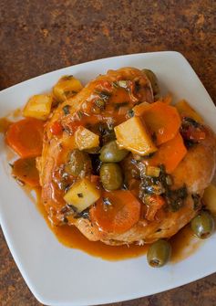 Puerto Rican Pollo Guisado (Stewed Chicken