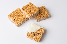 Puffed Rice Squares (No-Bake Elves