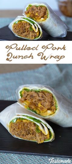 Pulled Pork Lunch Wrap