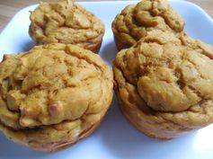 Pumpkin banana greek yogurt muffins