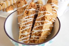 Pumpkin Biscotti with Hazelnuts