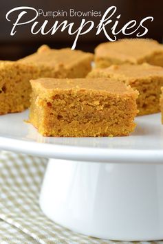 Pumpkin Blondies