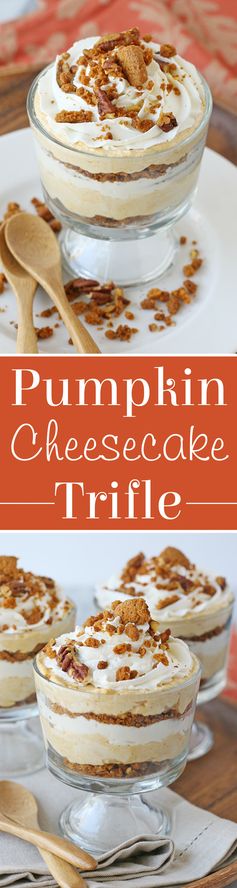 Pumpkin Cheesecake Trifle