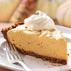 Pumpkin Chiffon Pie