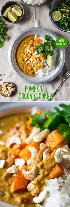 Pumpkin coconut curry