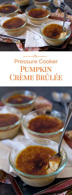 Pumpkin Crème Brûlée