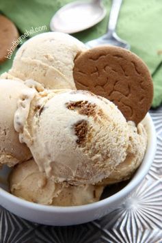 Pumpkin Gingersnap Ice Cream