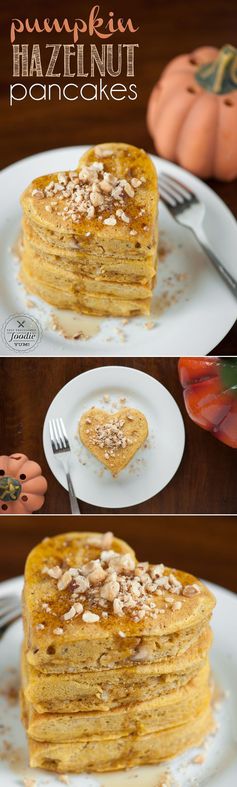 Pumpkin Hazelnut Pancakes