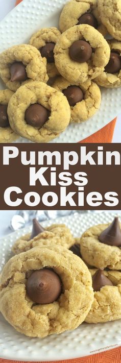 Pumpkin Kiss Cookies