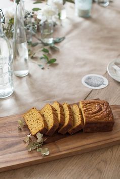 Pumpkin Mochi Tea Cake