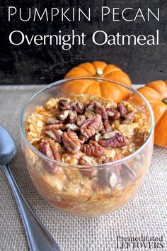 Pumpkin Pecan Overnight Oatmeal