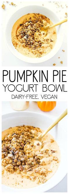 Pumpkin Pie Yogurt Bowl