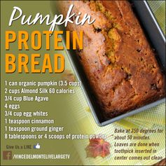 Pumpkin Protein Bread