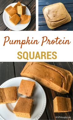 Pumpkin Protein Squares