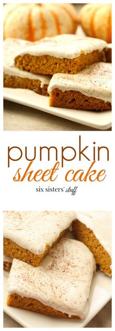 Pumpkin Sheet Cake