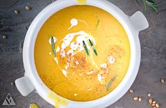 Pumpkin Soup with Coconut Milk & Ginger