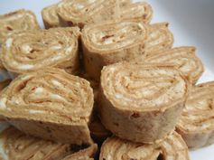 Pumpkin spice cream cheese roll ups