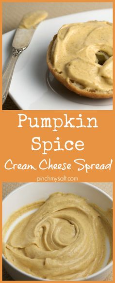 Pumpkin Spice Cream Cheese Spread