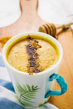 Pumpkin Spice Golden Milk (Turmeric Milk