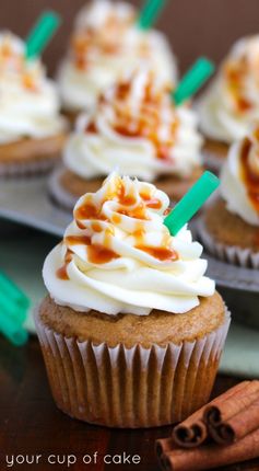 Pumpkin Spice Latte Cupcakes