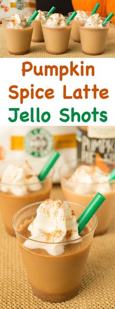 Pumpkin Spice Latte Jello Shots