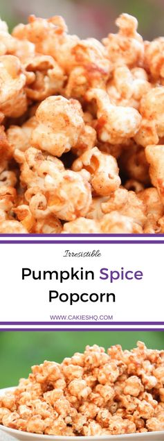 Pumpkin Spice Popcorn (Speculaas Popcorn