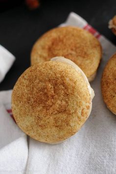 Pumpkin Spice Snickerdoodle Whoopie Pies