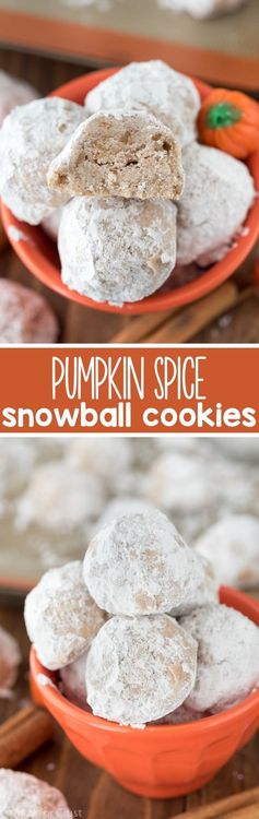 Pumpkin Spice Snowballs