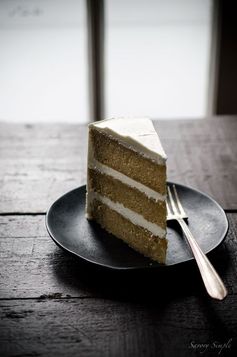 Pumpkin Spiced Buttermilk Layer Cake with Maple Buttercream