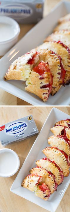 Quick and Easy Cherry Cheesecake Pie Bites