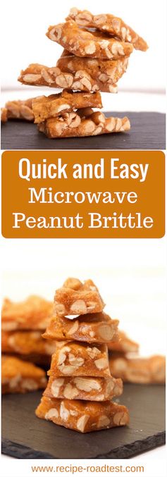 Quick and Easy Microwave Peanut Brittle