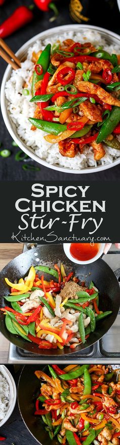 Quick Chicken Stir Fry (without the shop-bought stir fry sauce!