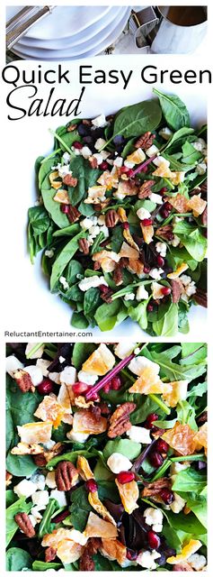 Quick Easy Green Salad