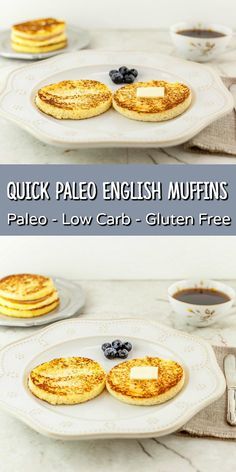 Quick Paleo English Muffins