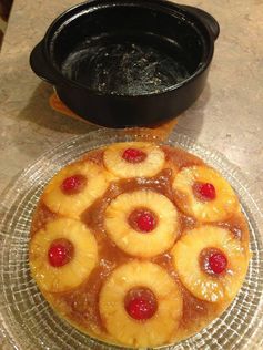 Quick Pineapple Upside-Down Cake