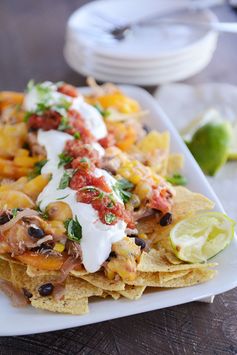 Quick Skillet Cheesy Fajita Nachos