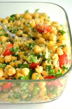 Quinoa & Chickpea Tabbouleh Salad