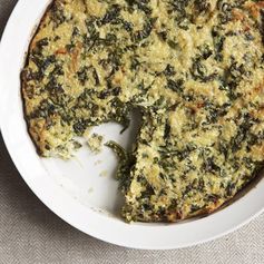 Quinoa and Kale Crustless Quiche