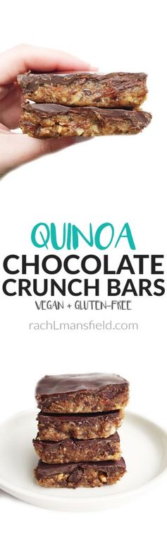 Quinoa Chocolate Crunch Bars